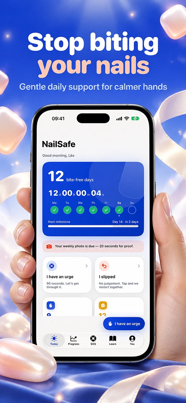 App Store visual for NailSafe · 1