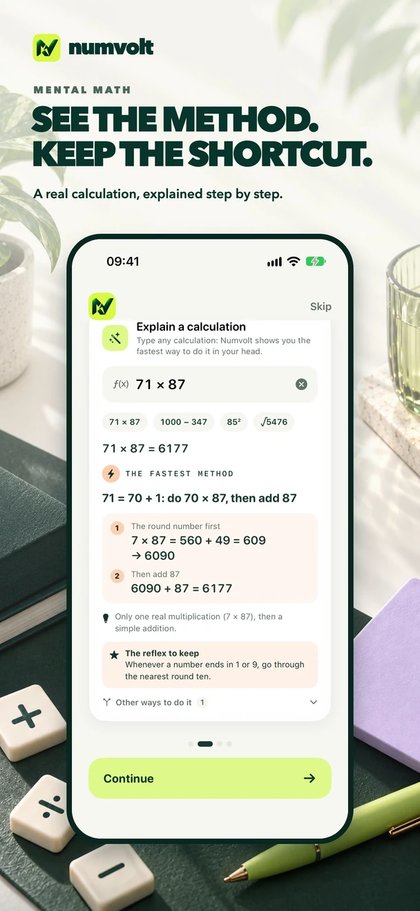App Store visual for Numvolt · 3