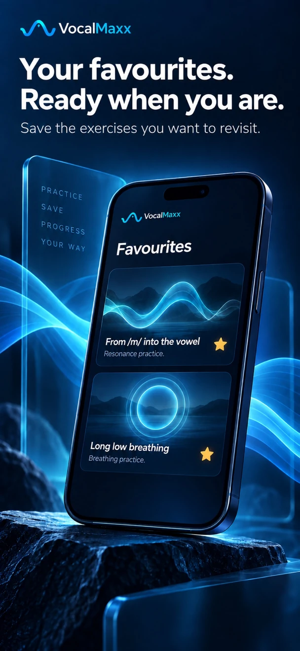 App Store visual for VocalMaxx · 2