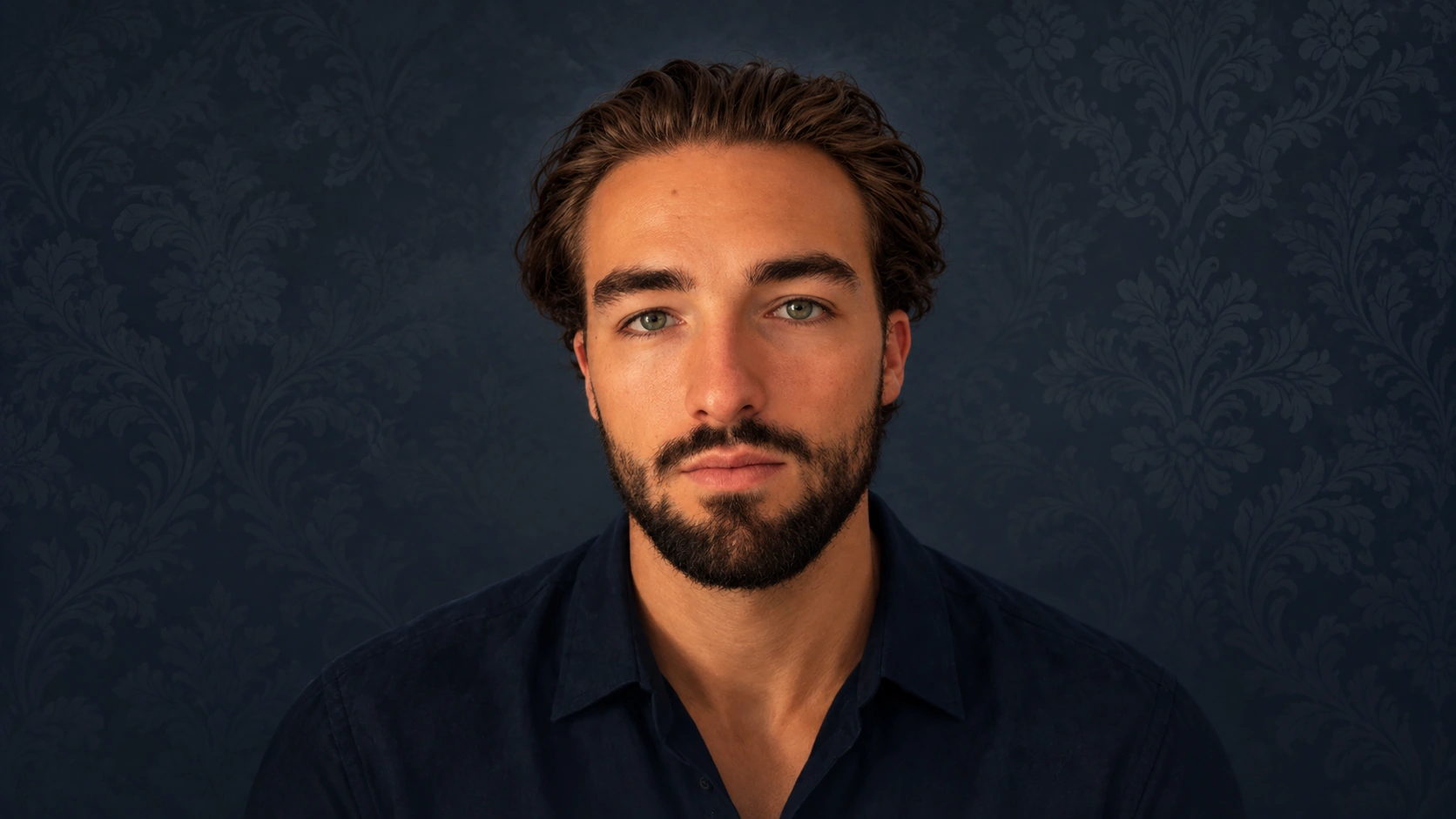 Artistic interpretation of Roméo Gambino’s portrait